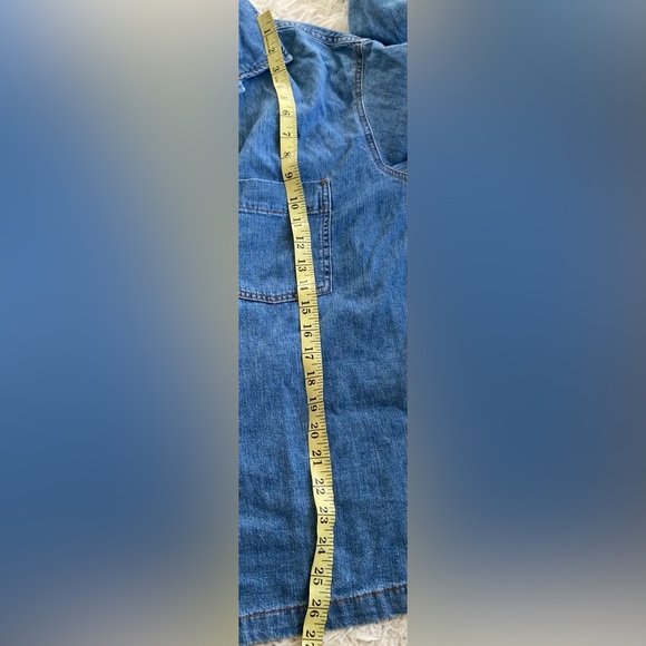Aritzia Denim Forum The '90s Chloe Denim Shirt - Picture 7 of 8